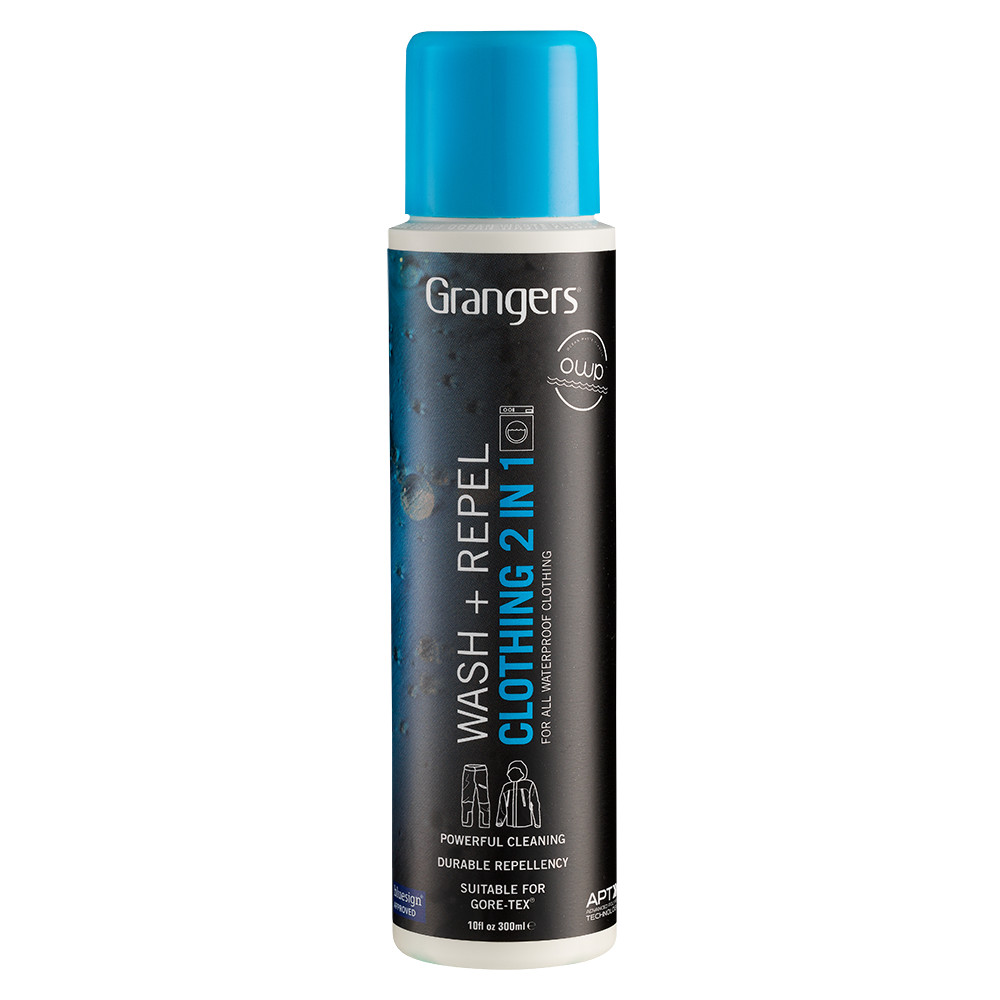 detail impregnace a prací Grangers Wash + Repel Clothing 300ml