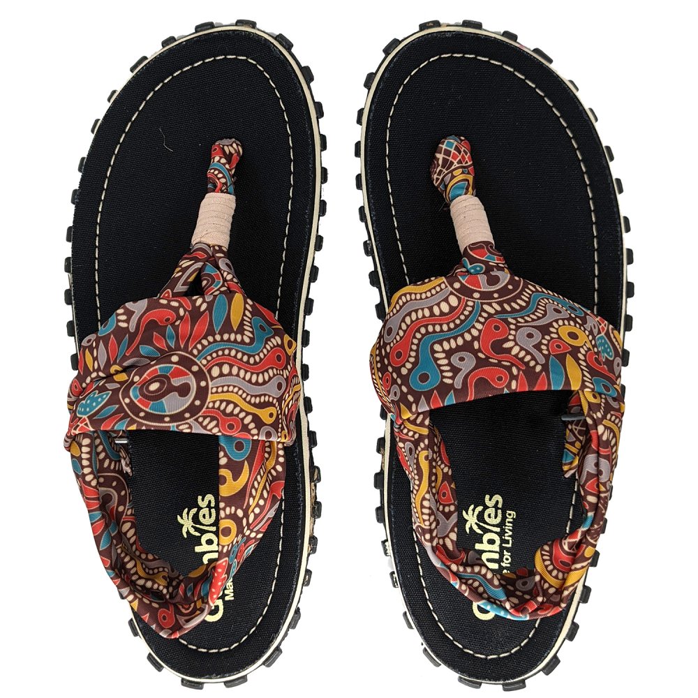detail sandále Gumbies Slingback Aboriginal