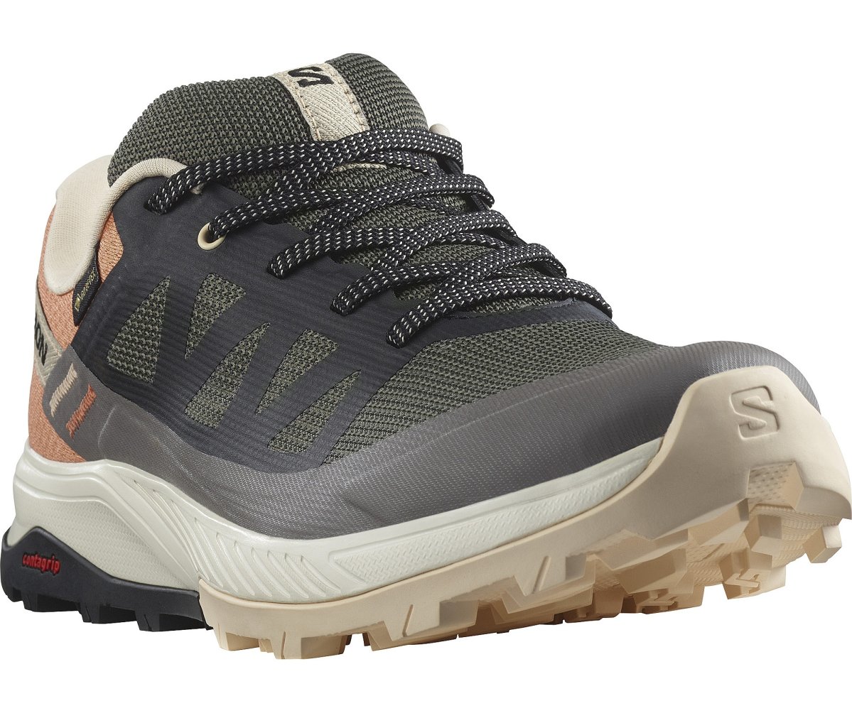 detail trekové boty dámské Salomon Outrise GTX W