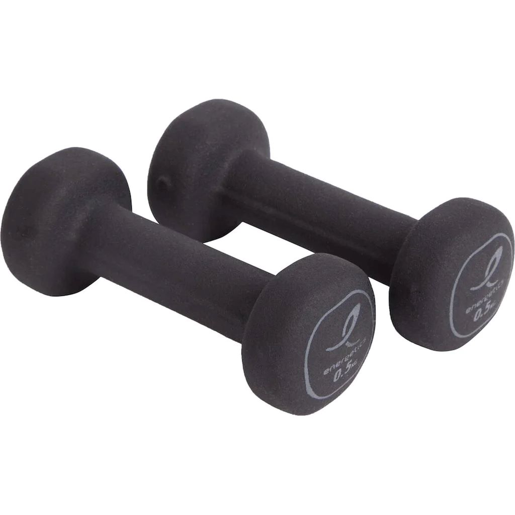 detail činky Energetics Neopren 2x0,5kg