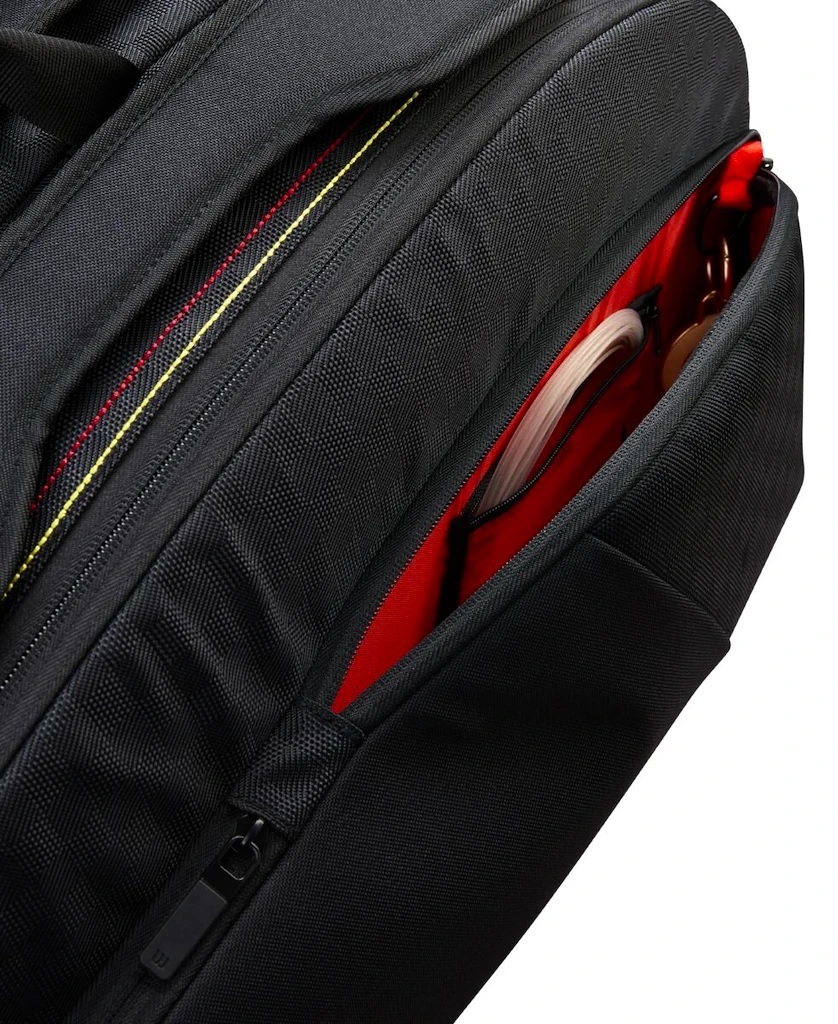 detail tenisová taška Wilson Pro Staff Classic 6pk
