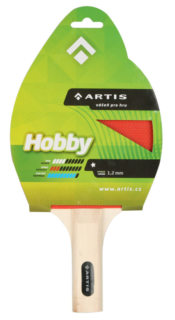 detail ping pong pálka Artis Hobby