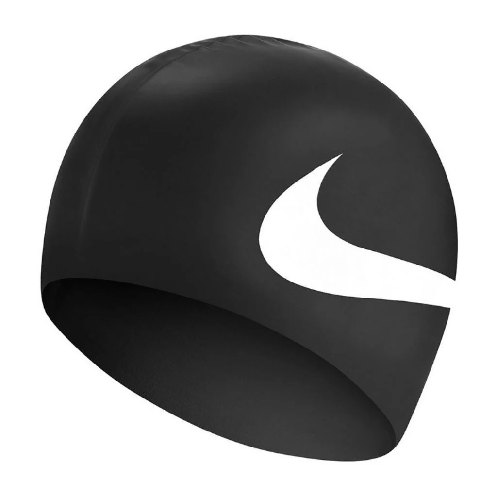 detail plavecká čepice Nike Big Swoosh Silicon