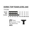 detail pálka DONIC Top Team 600