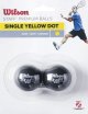 detail squashové míčky Wilson Staff Squash 2 Pack