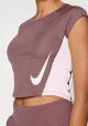 detail dámské tričko Nike Tempo Swoosh