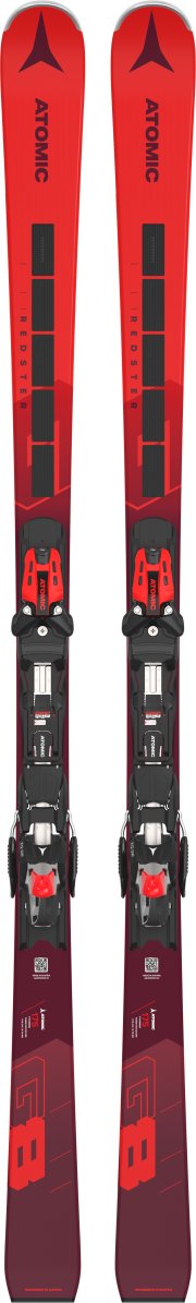 detail sjezdové lyže Atomic Redster G8 Revoshock C + X 12 GW