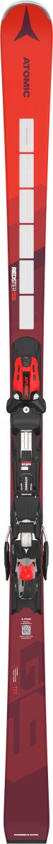 detail sjezdové lyže Atomic Redster G9 Revoshock S + X12 GW