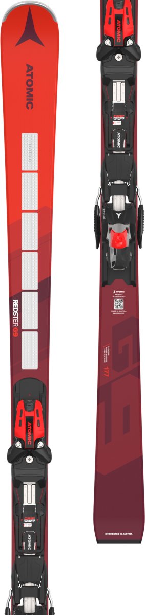 detail sjezdové lyže Atomic Redster G9 Revoshock S + X12 GW 24/25