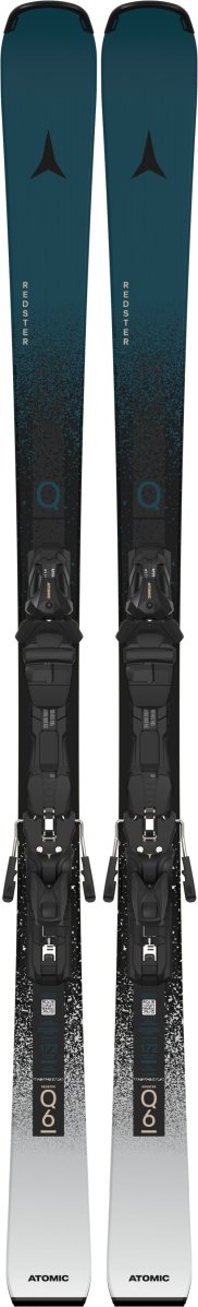 detail sjezdové lyže Atomic Redster Q6 + MI 12 GW