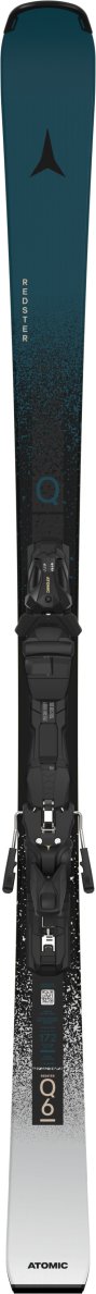 detail sjezdové lyže Atomic Redster Q6 + MI 12 GW