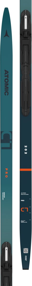 detail běžky Atomic Pro C1 Skintec med + Prolink shift Classic