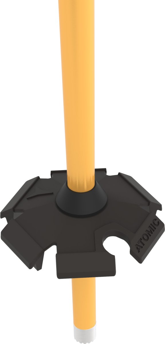 detail lyžařské hole Atomic SQS Saffron