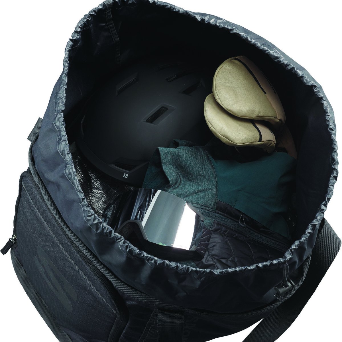 detail vak na lyžáky Salomon Extend Max Gearbag