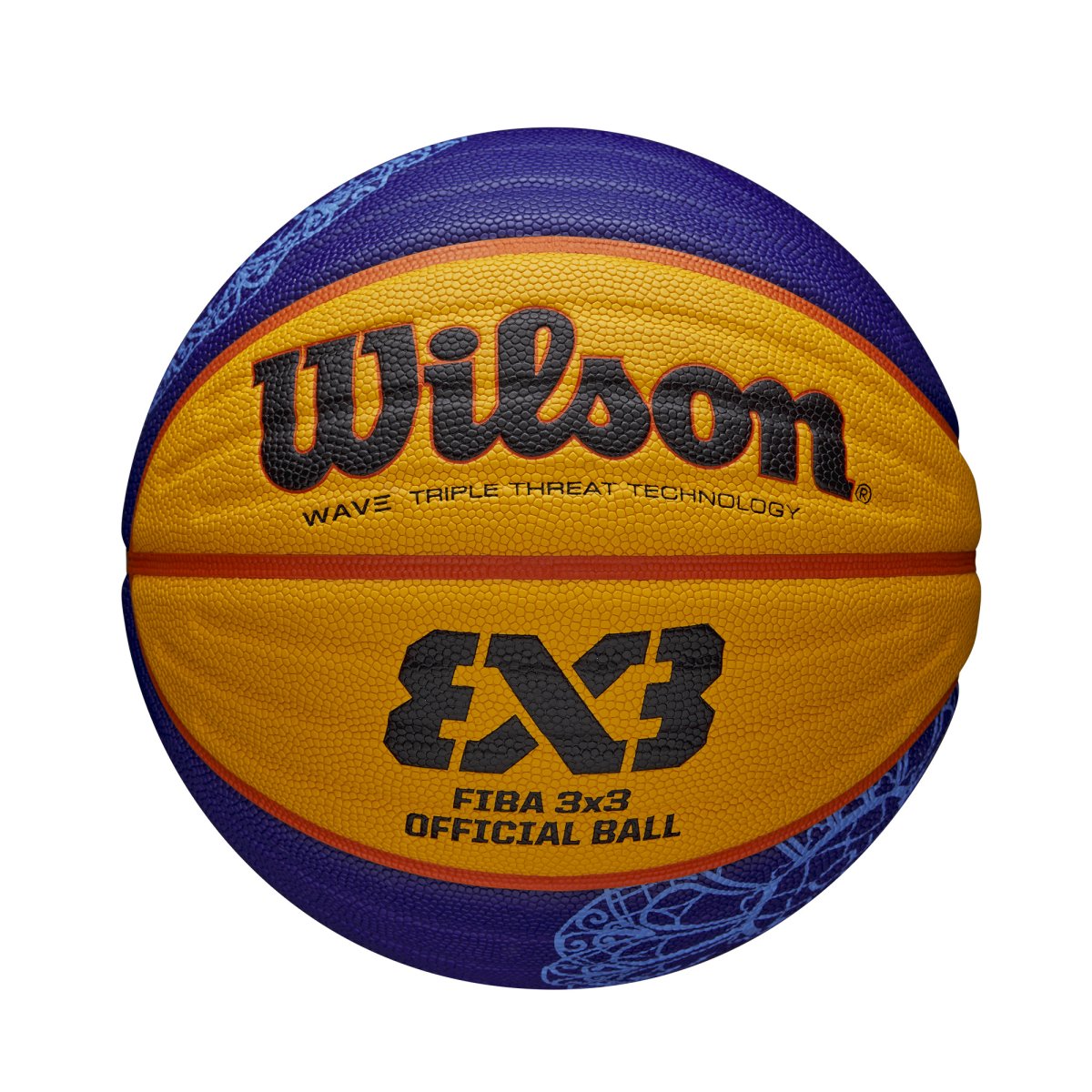 detail basketbalový míč Wilson Fiba 3x3 Game Ball Paris