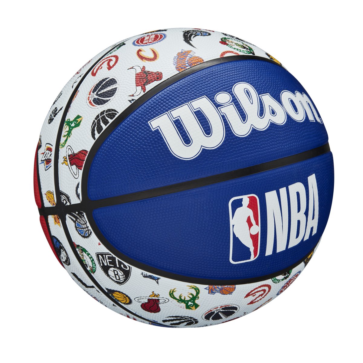 detail basketbalový míč Wilson NBA All Team
