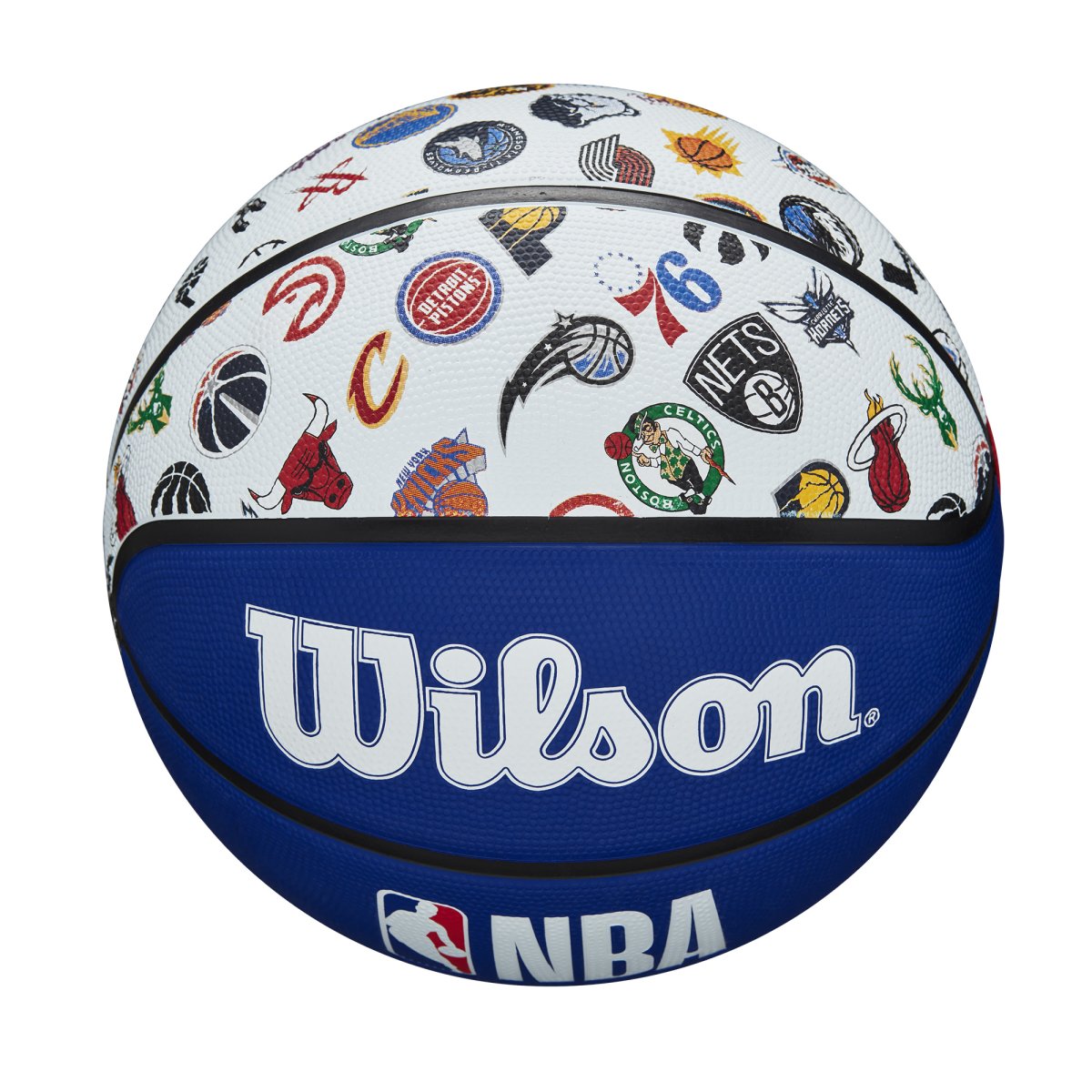 detail basketbalový míč Wilson NBA All Team