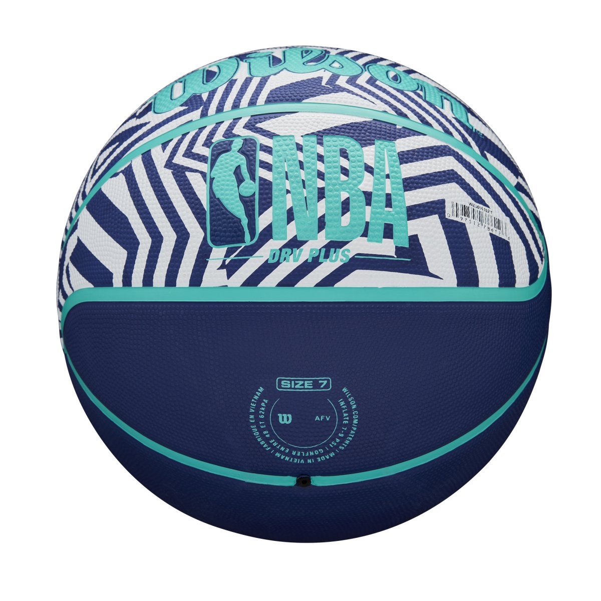 detail basketbalový míč Wilson NBA DRV Plus Dazzle Camo