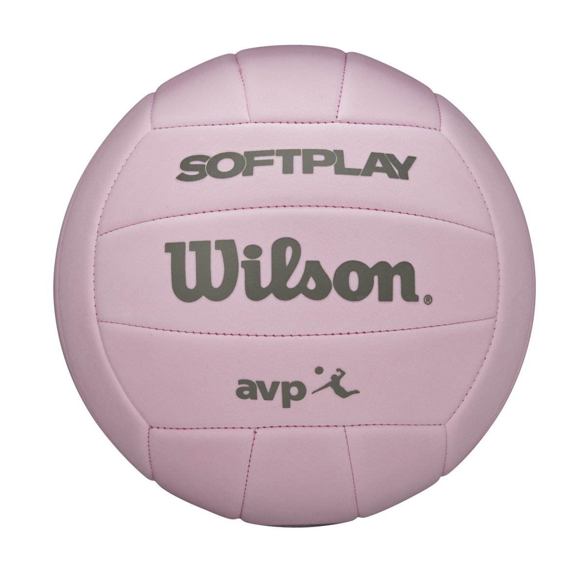 detail volejbalový míč Wilson AVP Soft Play VB Pink