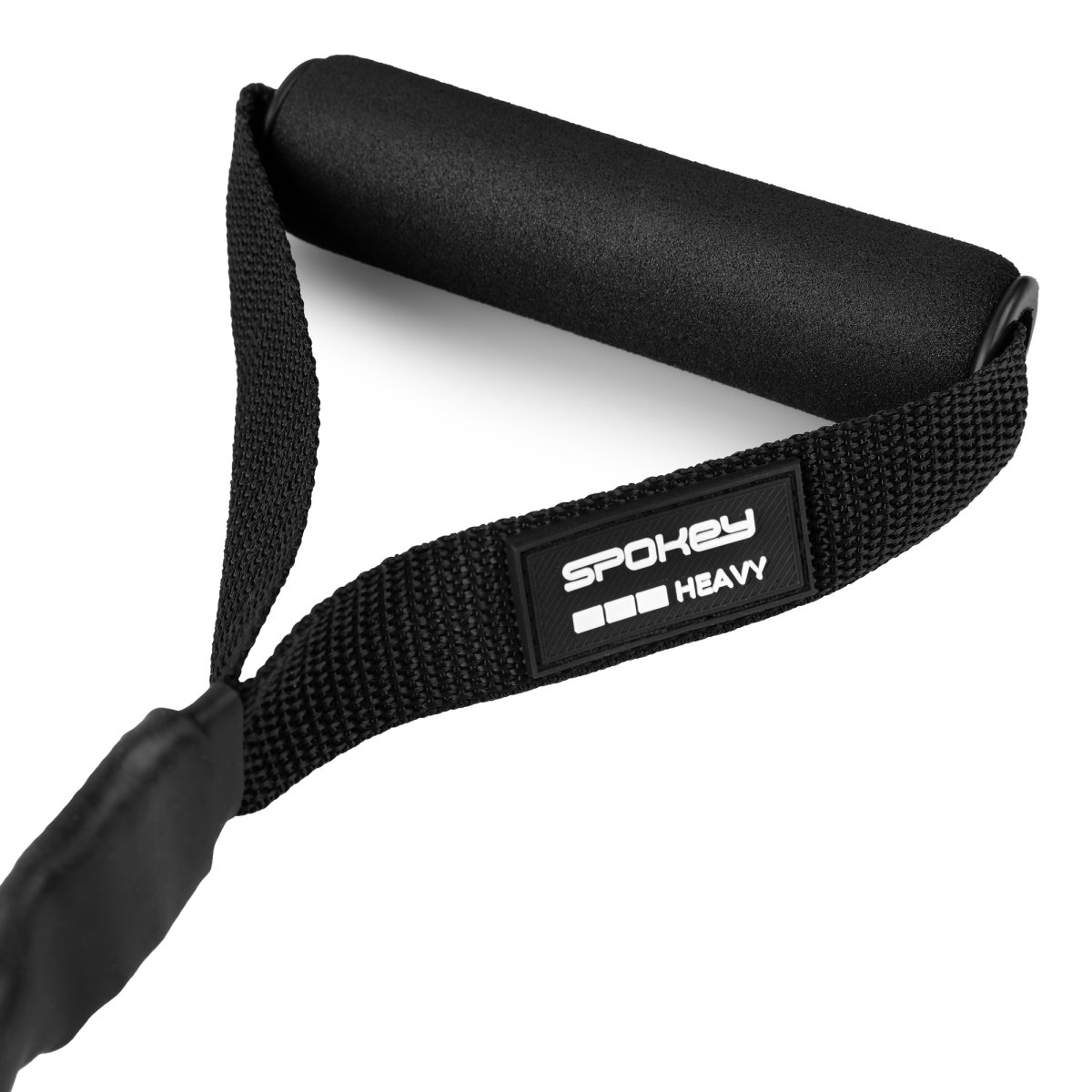 detail posilovací expander Supra Tube s úchyty, odpor 22,5 kg