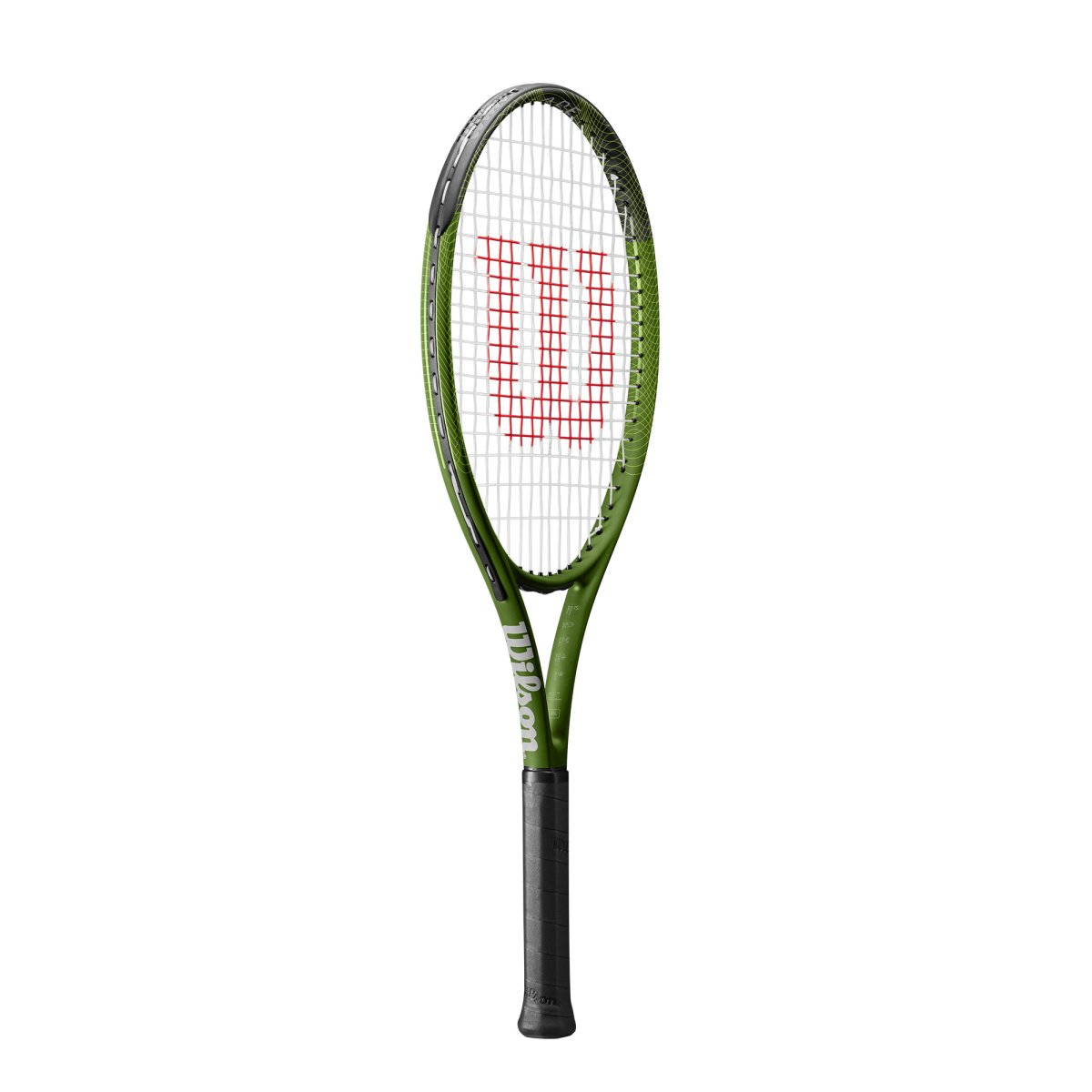 detail juiorská tenisová raketa Wilson Blade Feel Comp Jr 26