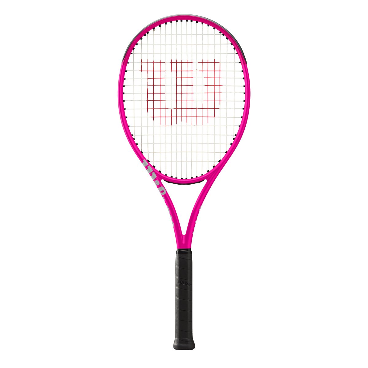 detail tenisová raketa Wilson Burn Pink 105 S V6.0