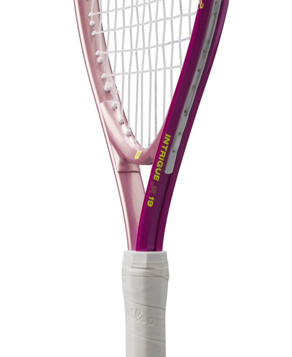 detail dětská tenisová raketa Wilson Intrigue JR 19