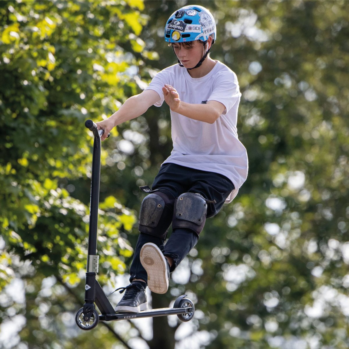 detail koloběžka freestyle Schildkröt Stunt Piano