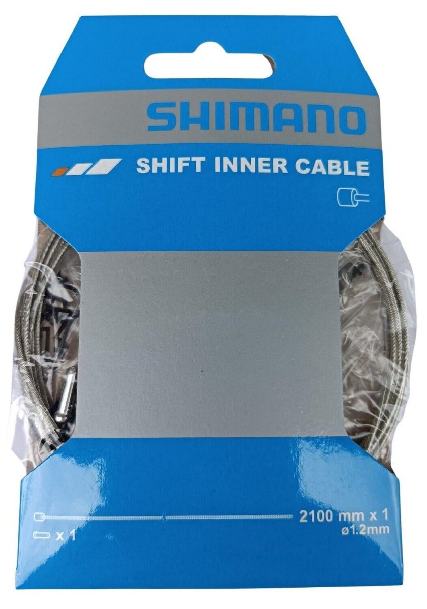 detail lanko řadící Shimano nerez ocel