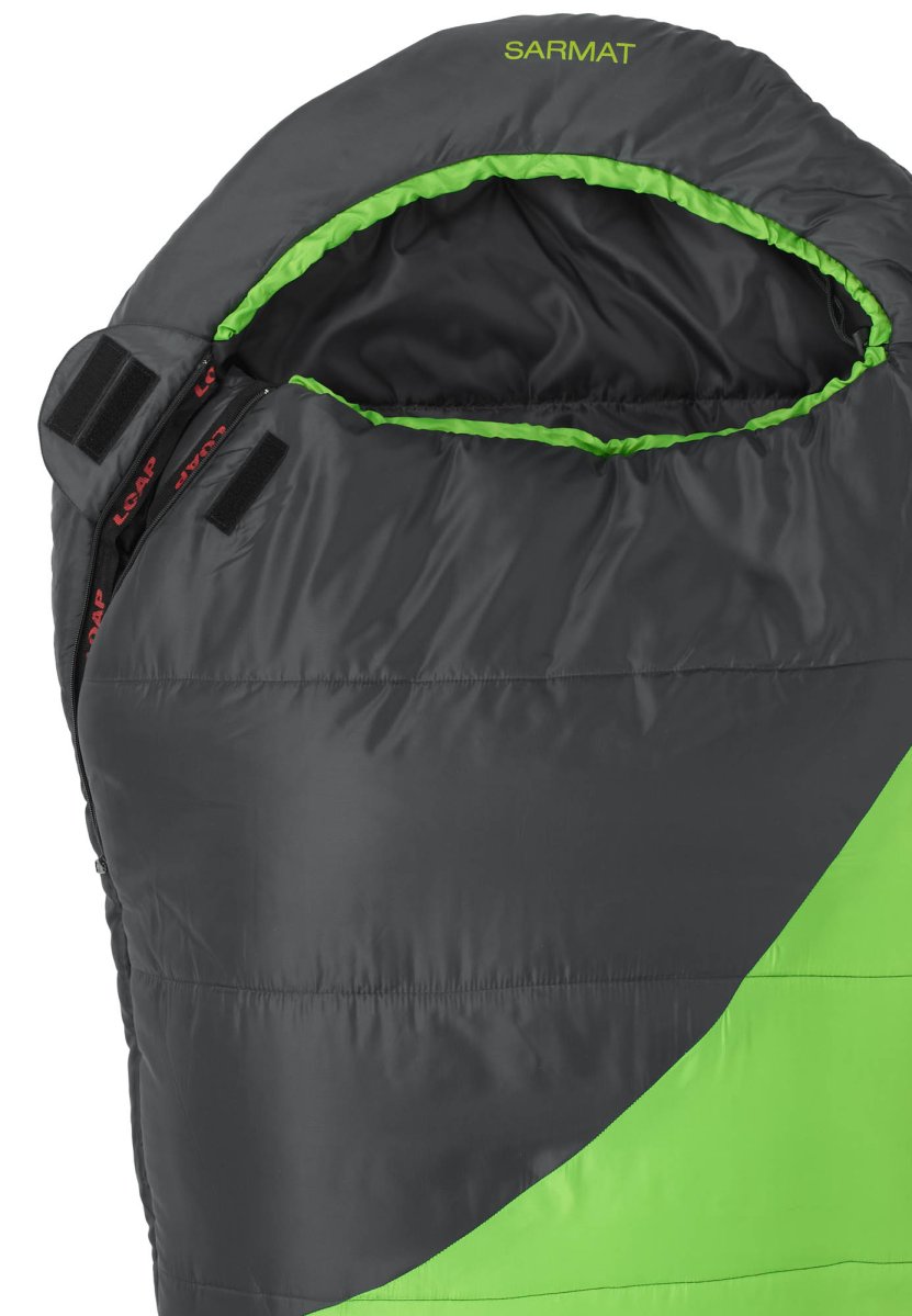 detail spací pytel mumie Loap Sarmat