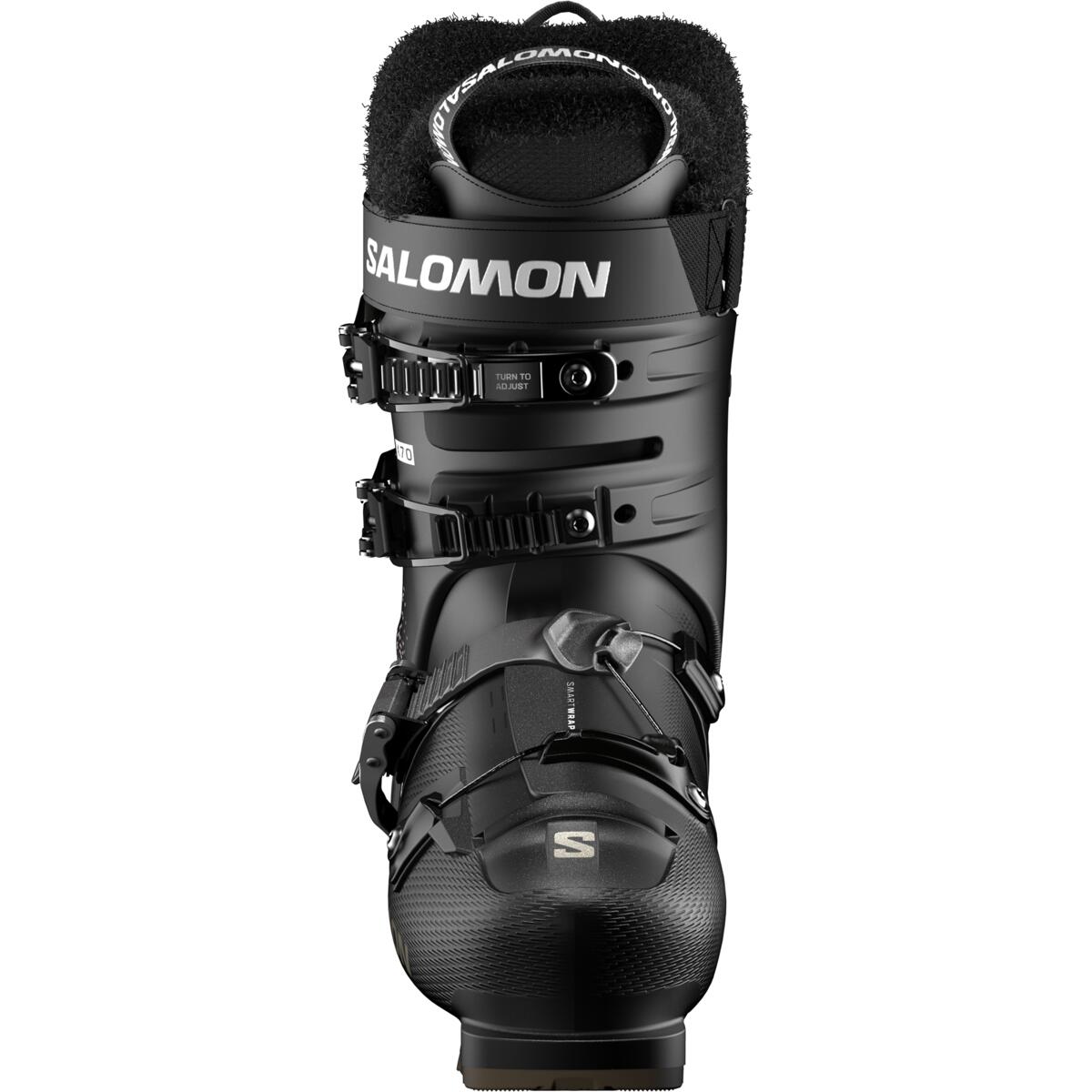 detail dámské lyžáky Salomon Sense X70 W GW