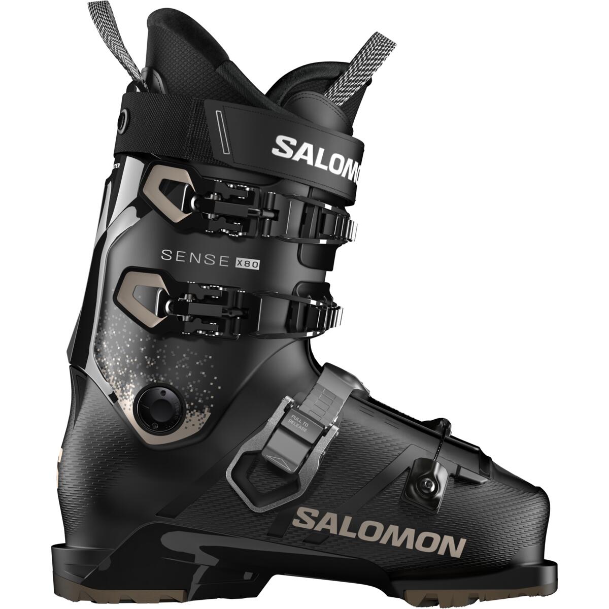 detail pánské lyžáky Salomon Sense X80 GW