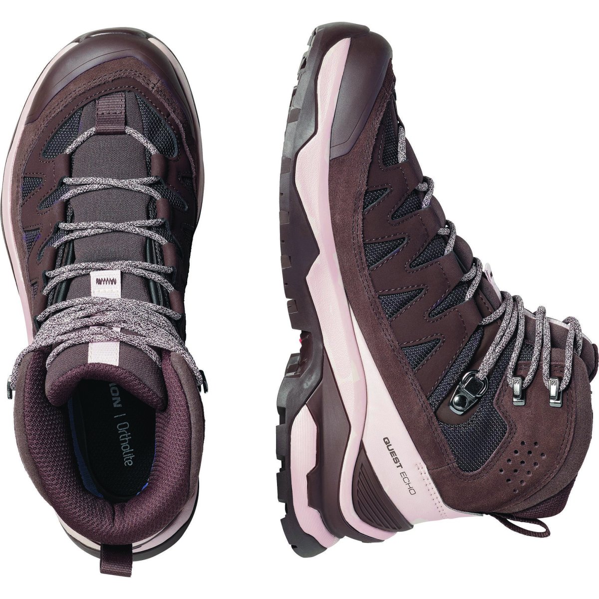 detail trekové boty dámské Salomon Quest Echo GTX W