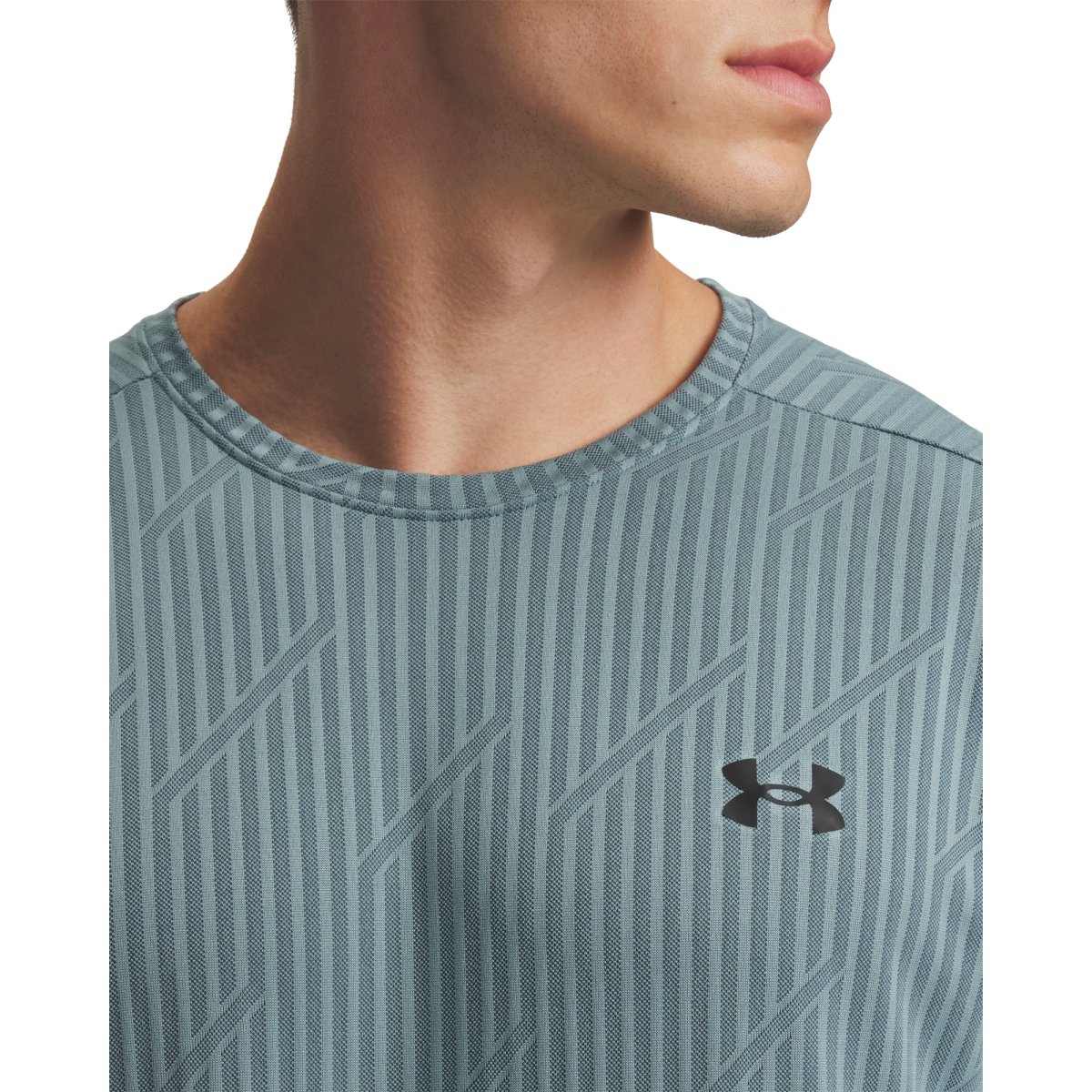 detail pánské tričko Under Armour UA Tech Vent Jacquard