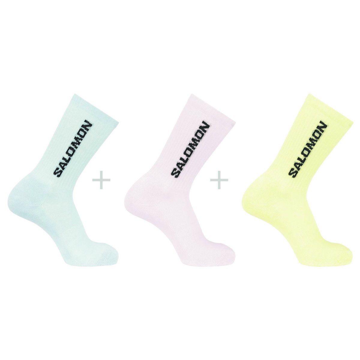 detail ponožky Salomon Everyday Crew 3 - Pack