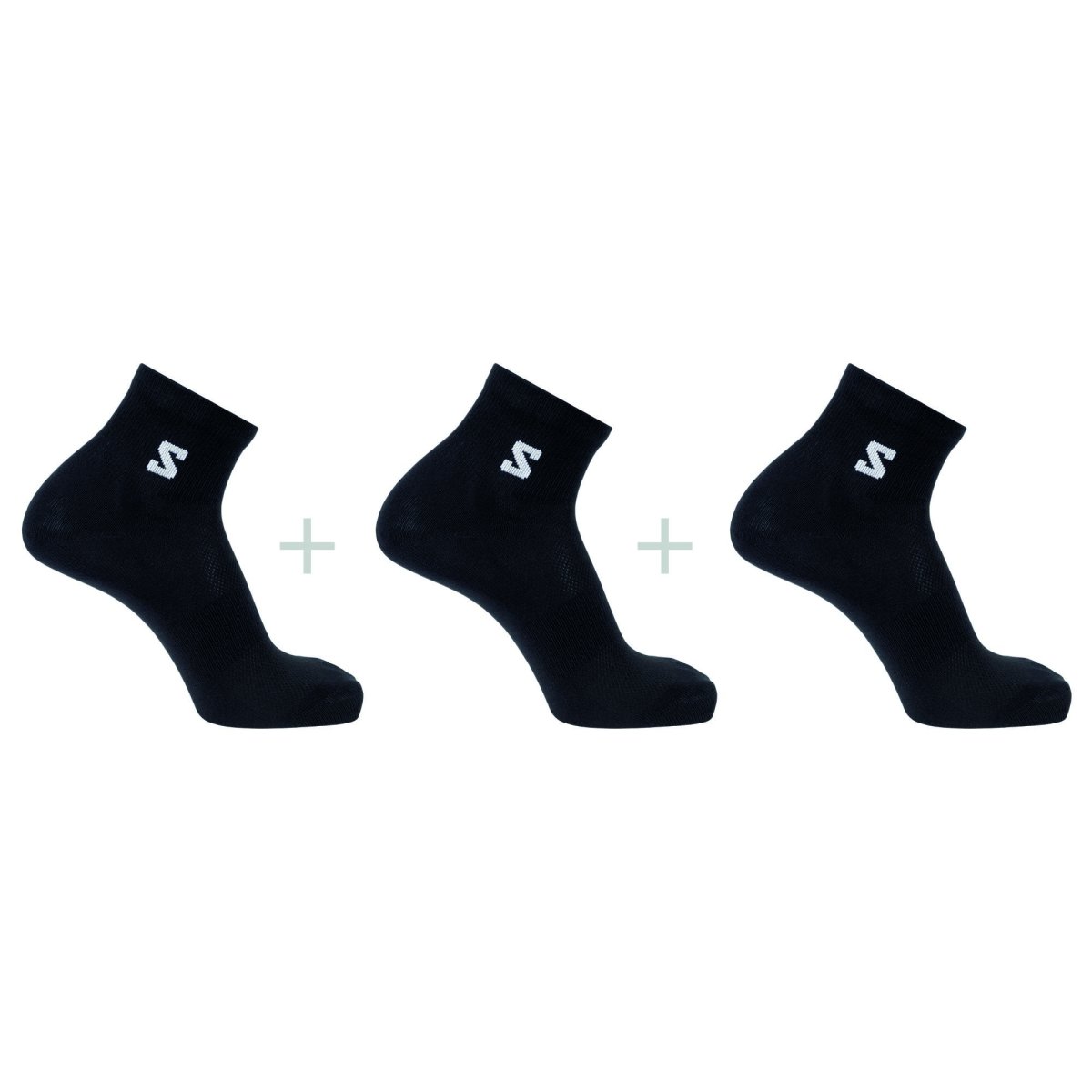 detail ponožky Salomon Everyday Lite Quarter 3 pack