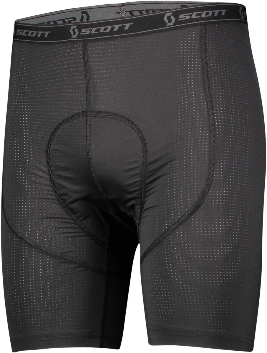 detail spodní cyklistické kraťasy Scott Trail Shorts