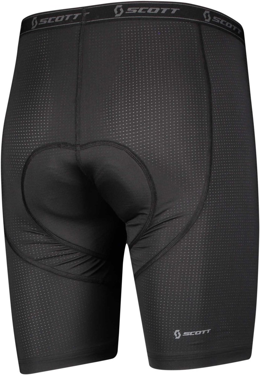 detail spodní cyklistické kraťasy Scott Trail Shorts