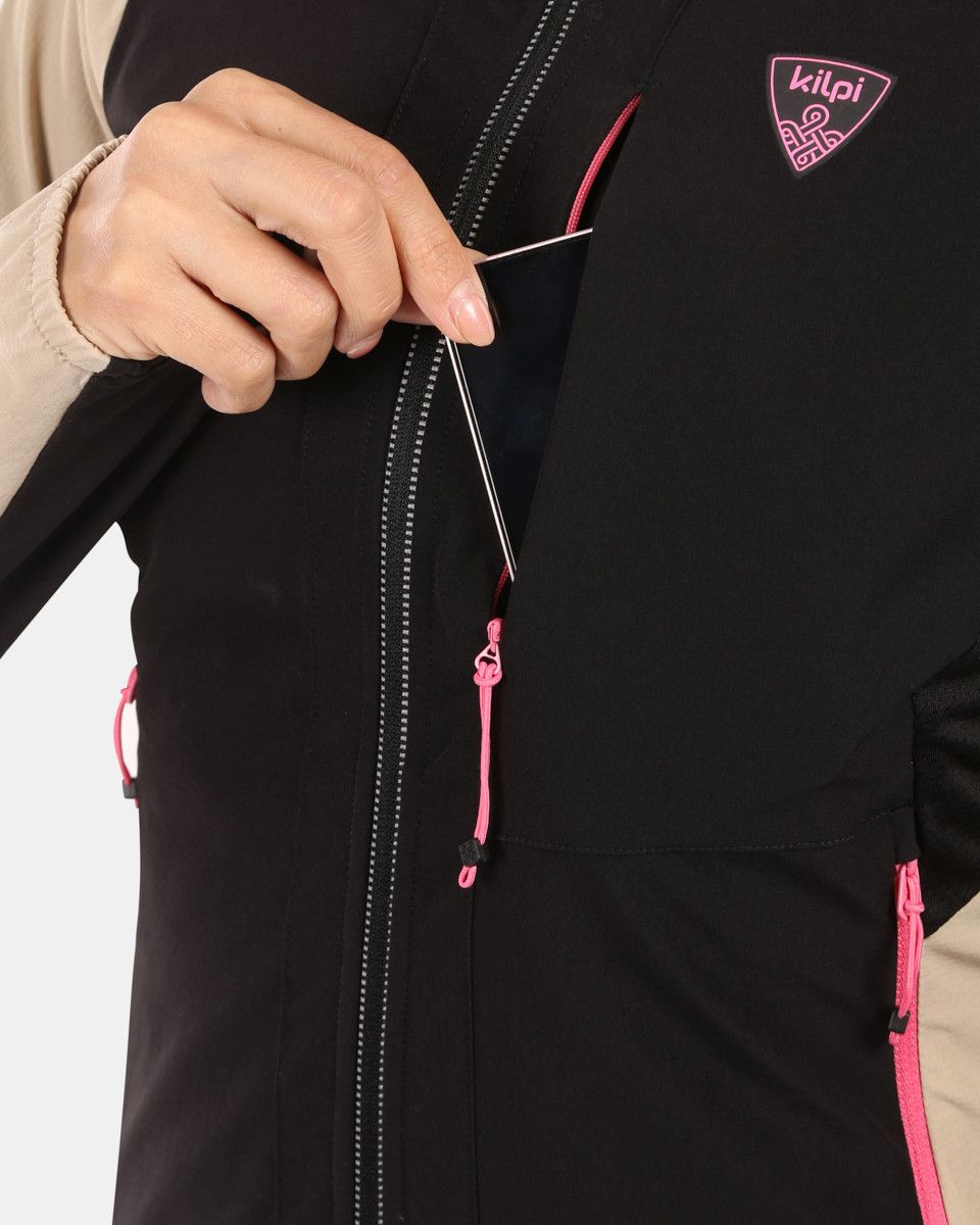 detail dámská softshellová bunda Kilpi Baleo - W