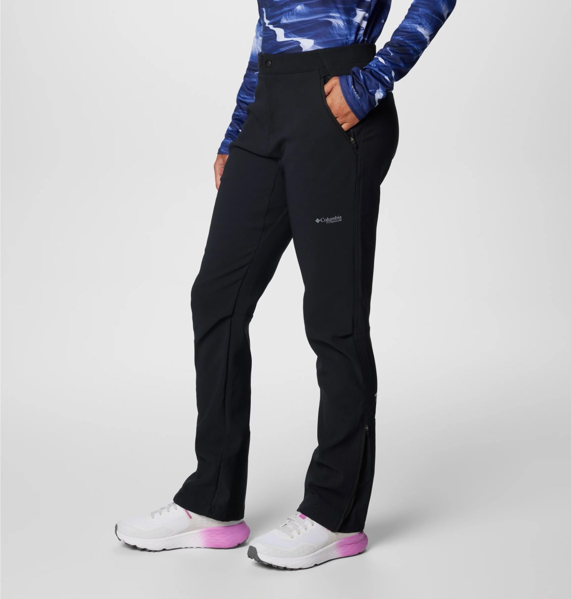 detail dámské kalhoty Columbia Vast Omni Heat