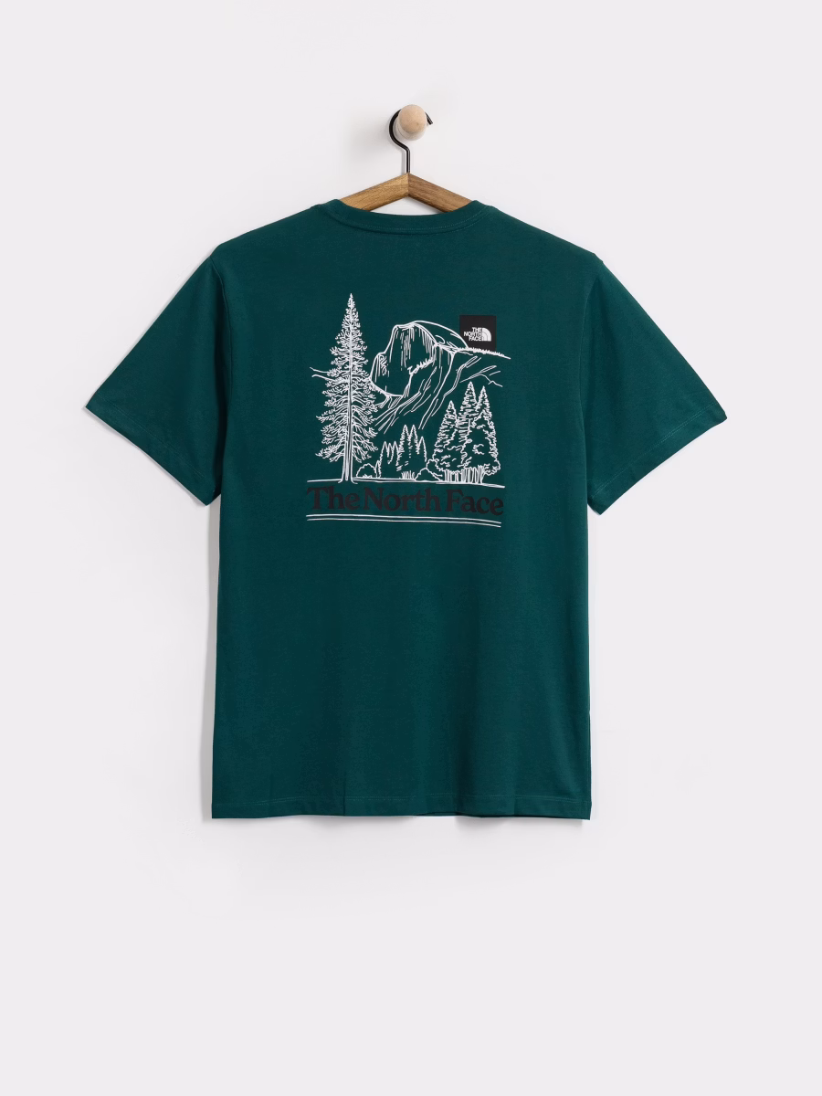 detail pánské tričko North Face Monte Reg.