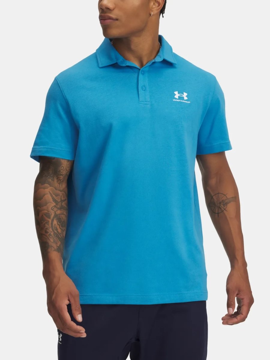 detail pánské polotriko Under Armour Icon Polo