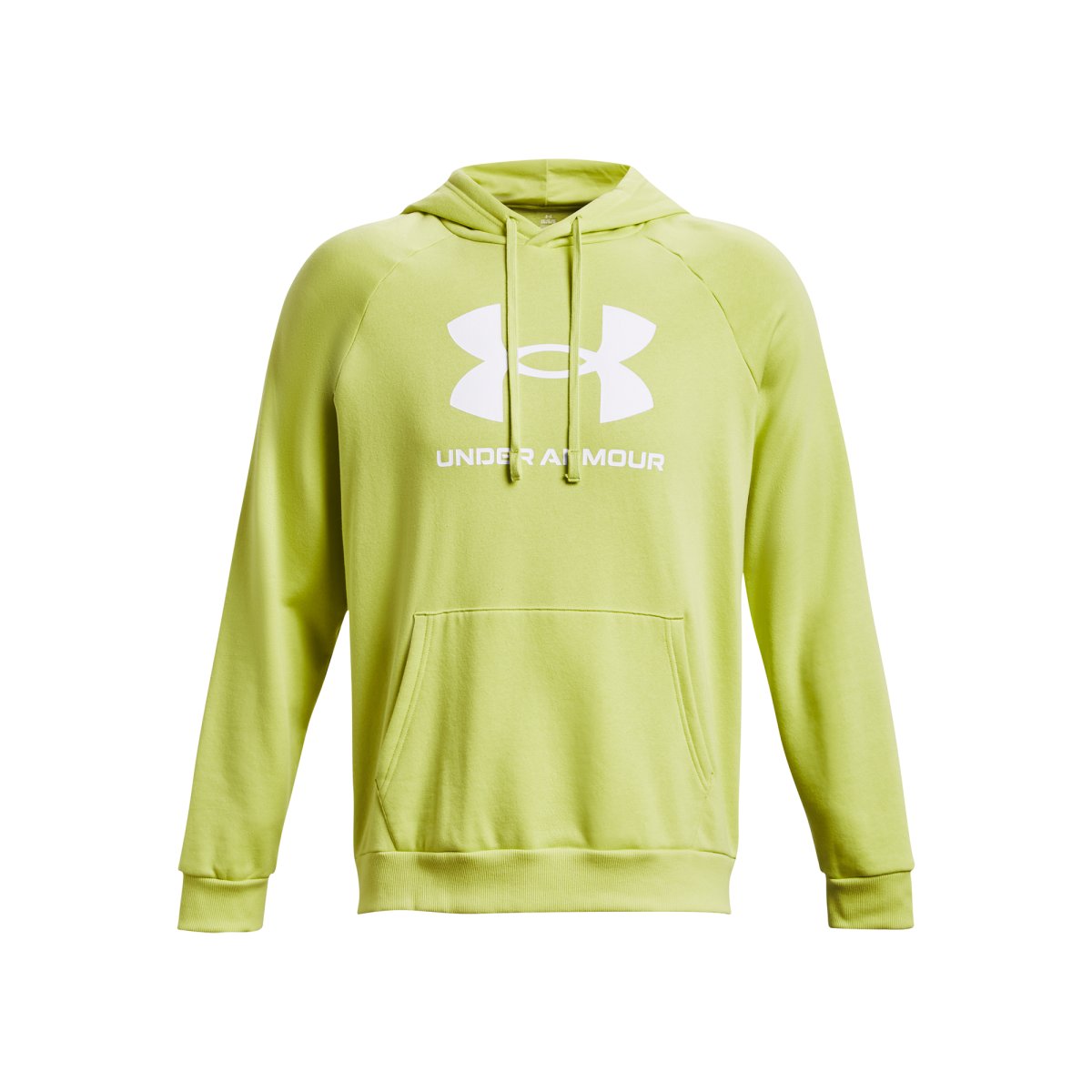 detail pánská mikina Under Armour Rival Logo Hoodie