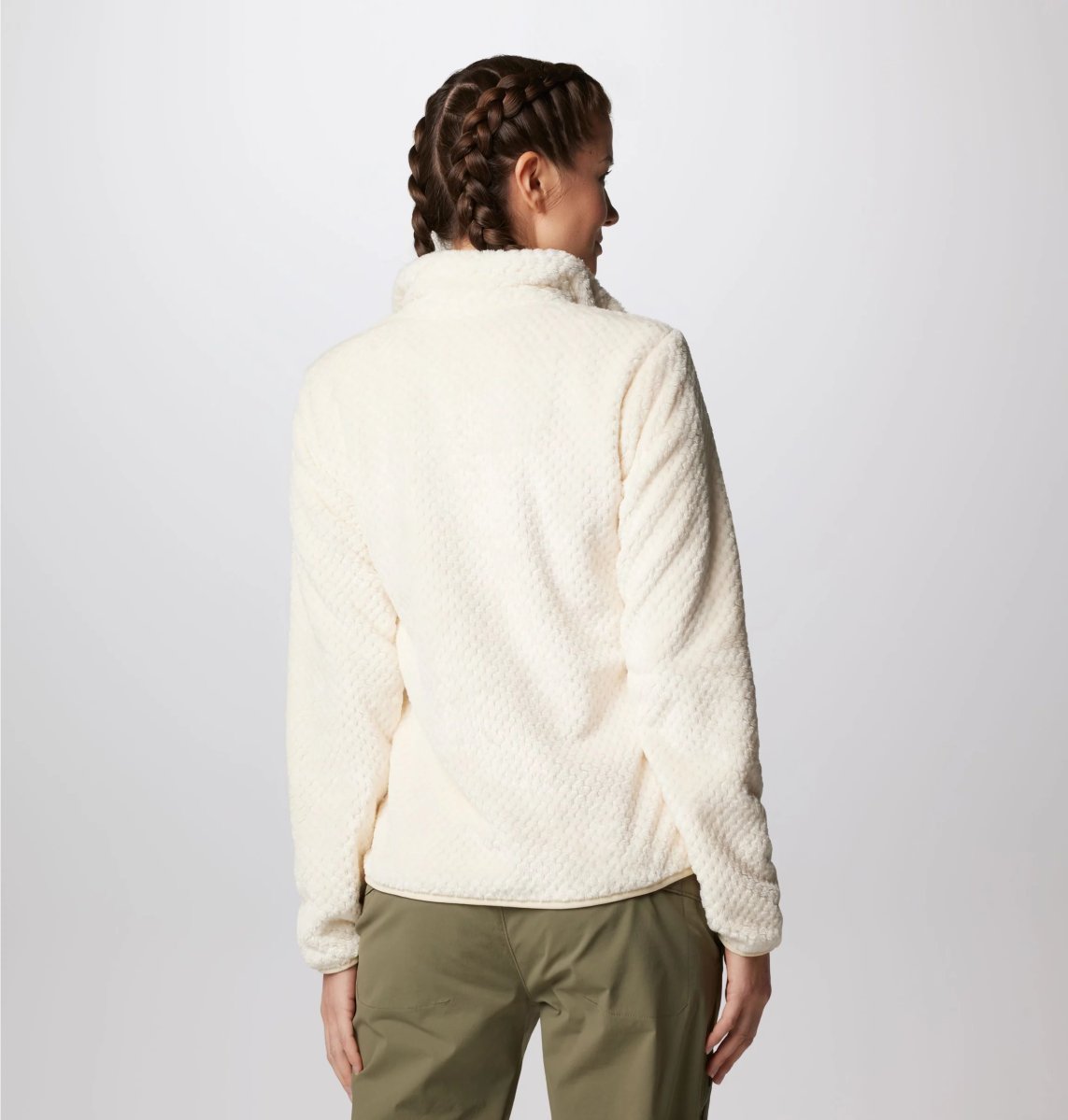 detail dámská mikina Columbia Fire Side™ II Sherpa FZ