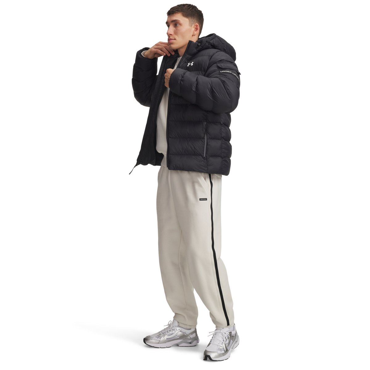 detail pánská bunda Under Armour UA Sportswear Puff Jk