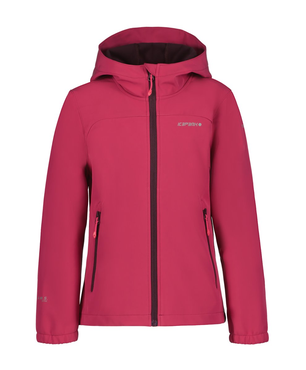 detail dívčí softshellová bunda Icepeak Kobryn