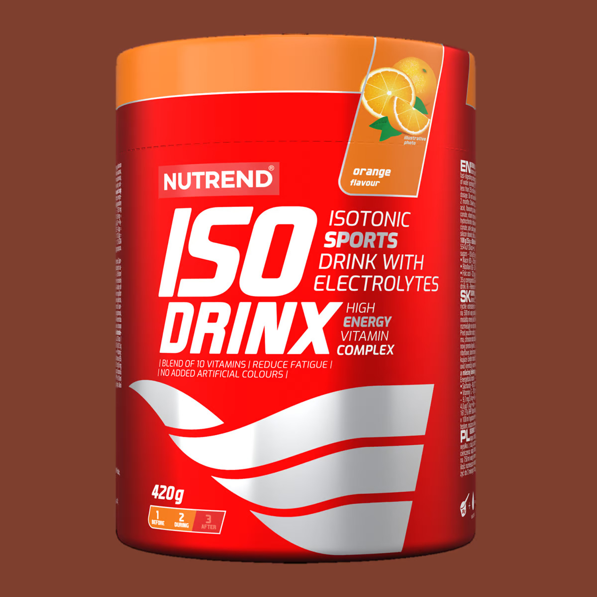 detail nápoj Nutrend Isodrinx 100g=64,04Kč
