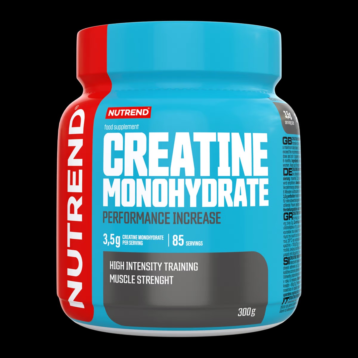 detail Nutrend Creatine Monohydrate 300g 100g=163,3Kč