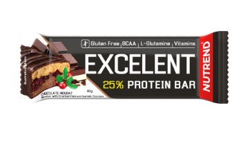 detail tyčinka Excelent Protein Bar 40g 10g=8,75 Kč