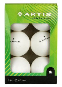 míčky PP ARTIS 1*